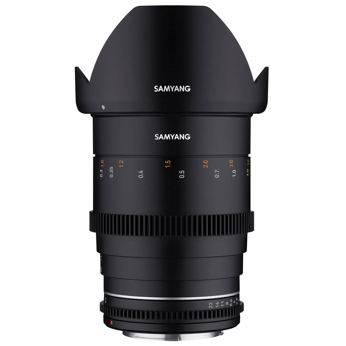 

Samyang 35mm T1.5 VDSLR MK2 Cine Lens for Canon RF