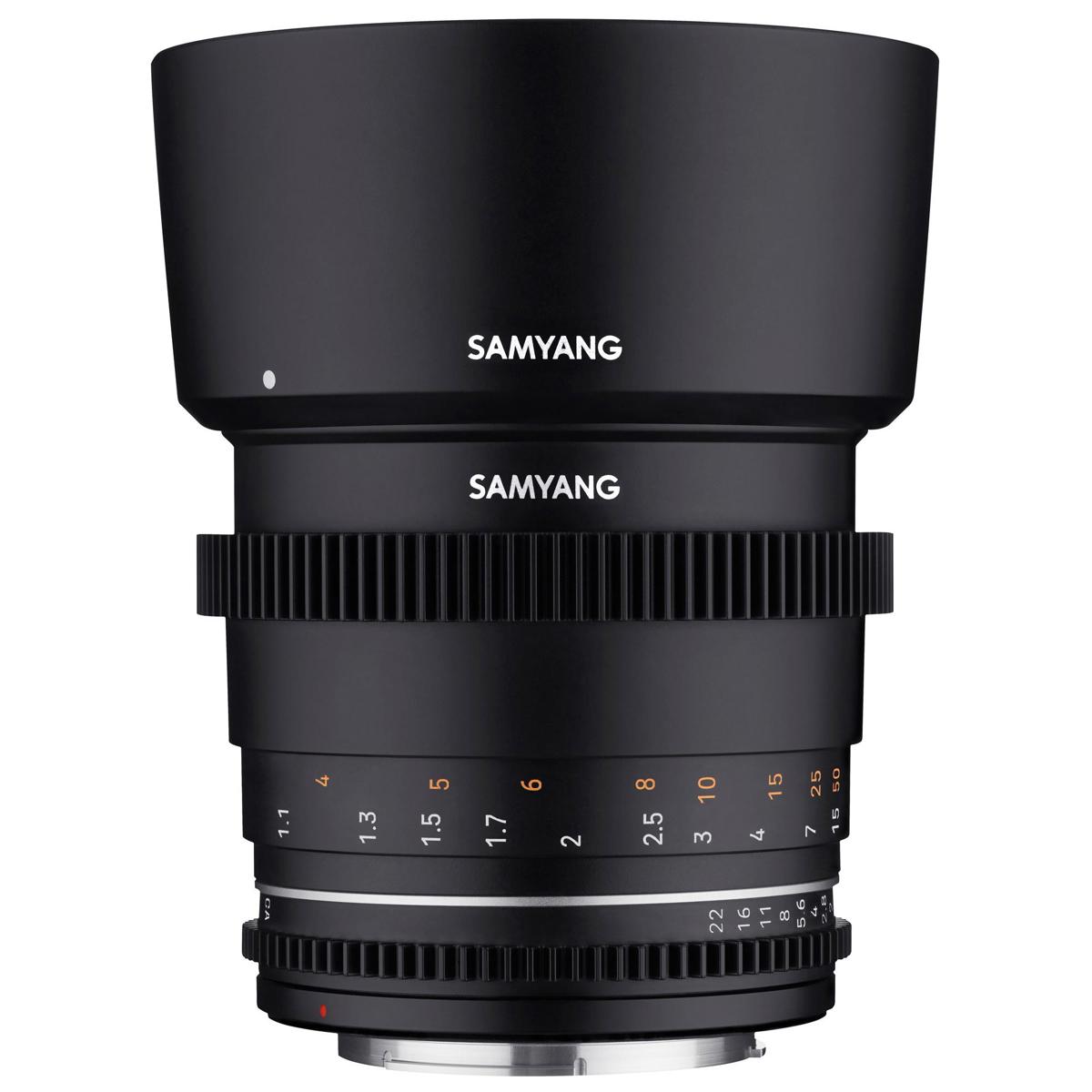

Samyang 85mm T1.5 VDSLR MK2 Cine Lens for Canon RF