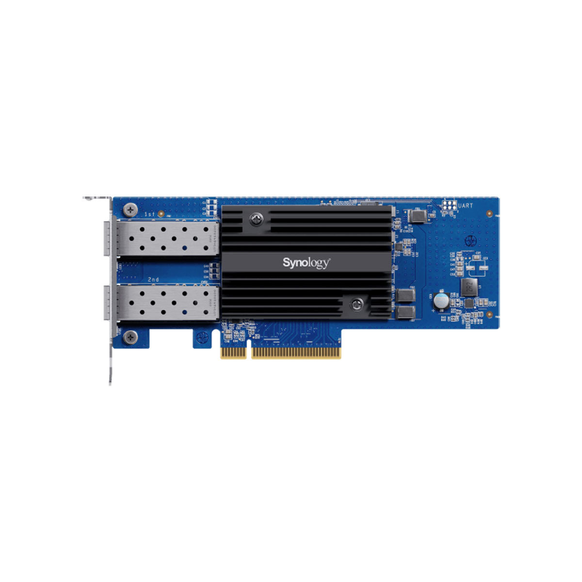 

Synology E10G30-F2 Dual-Port 10GbE SFP+ PCIe 3.0 Network Interface Card