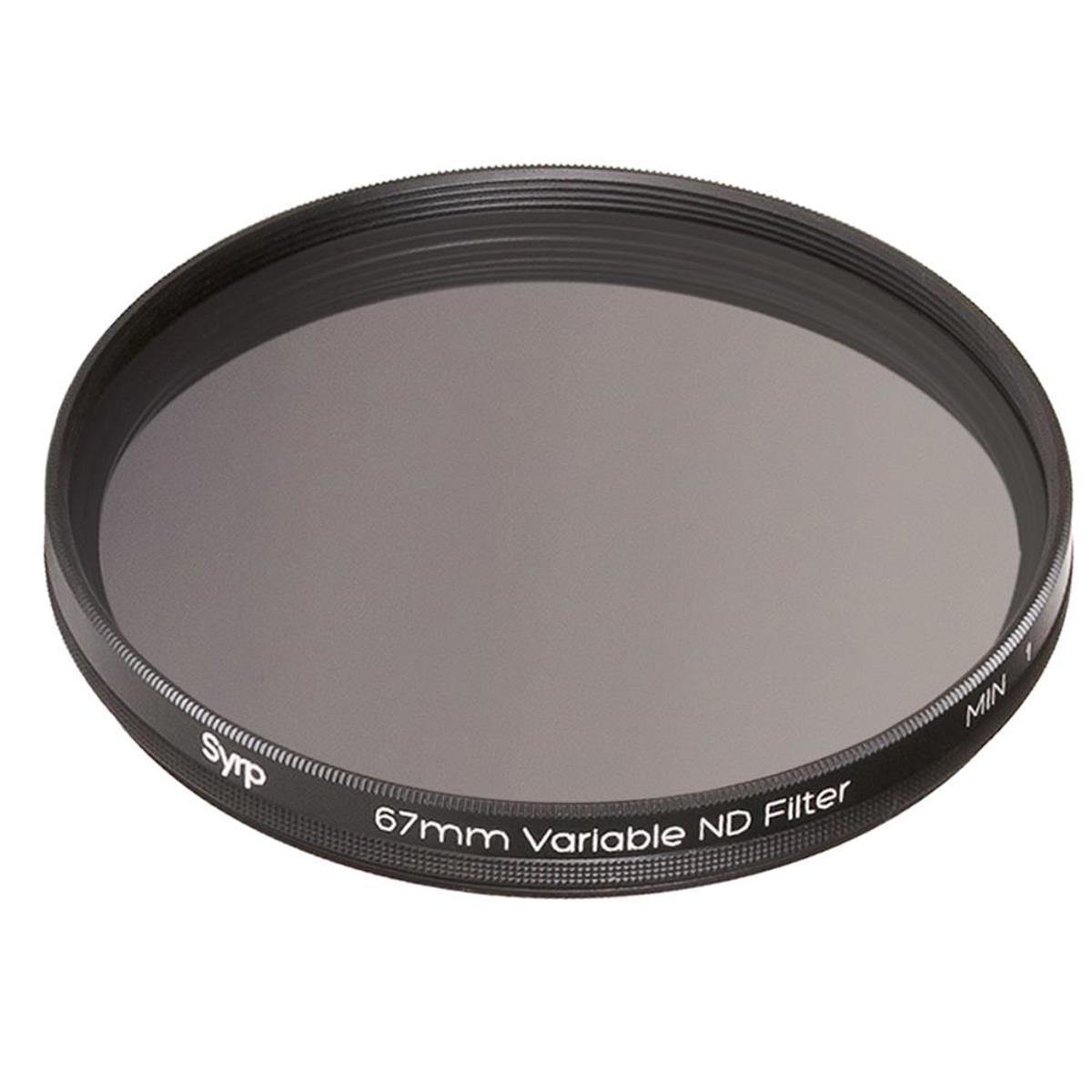 

Syrp 67mm Variable Neutral Density ND Filter, 9- Stops - w/58mm & 52mm Adapters