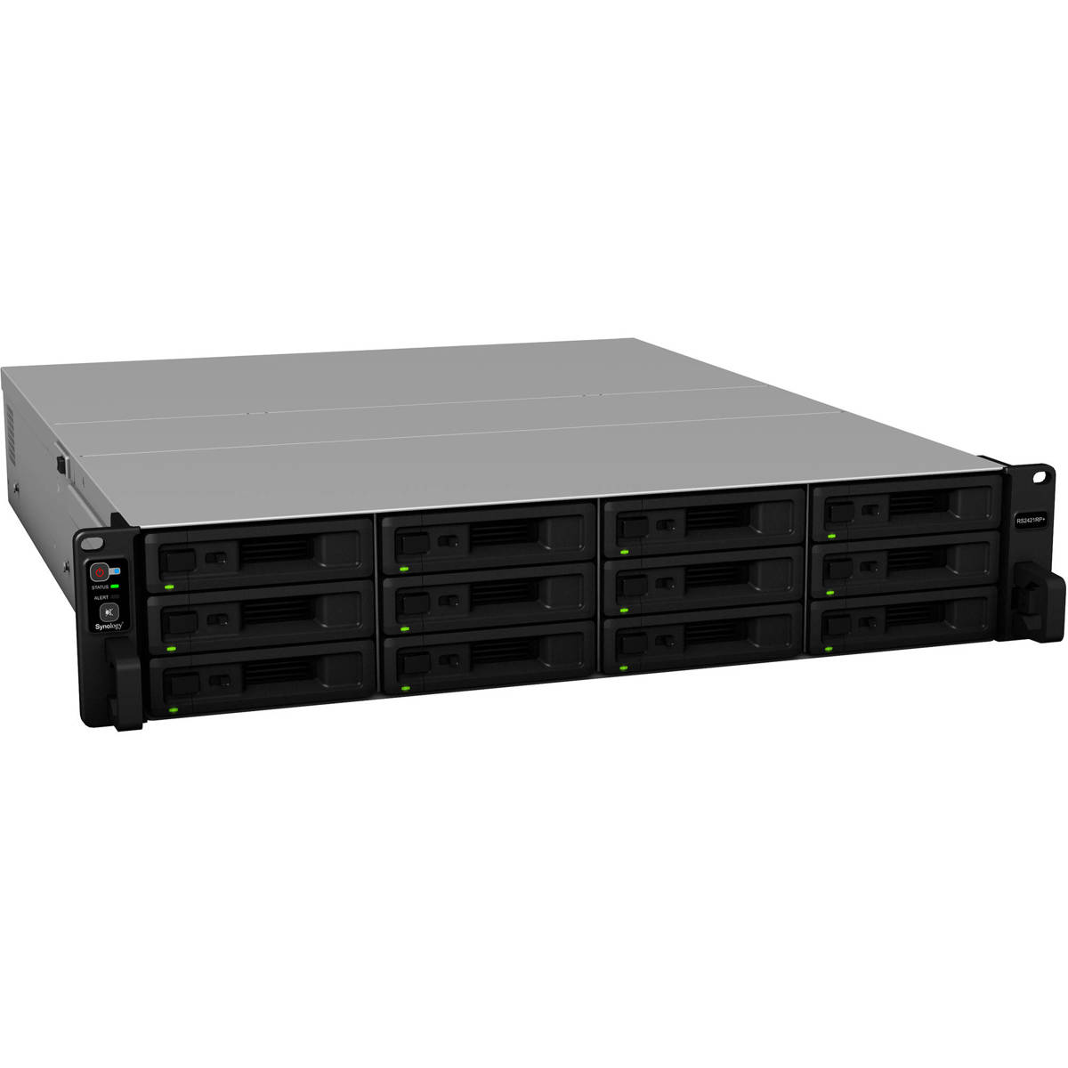 

Synology RackStation RS2421RP+ 12-Bay 350W NAS Enclosure, 4-Core 2.2GHz, 4GB RAM