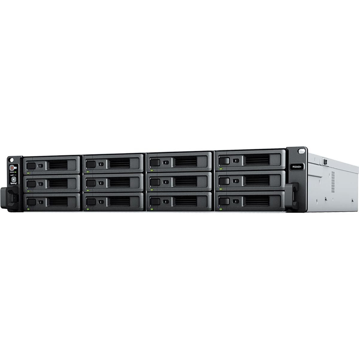 

Synology RackStation RS2423+ 12-Bay 2U Rackmount NAS Enclosure, Diskless