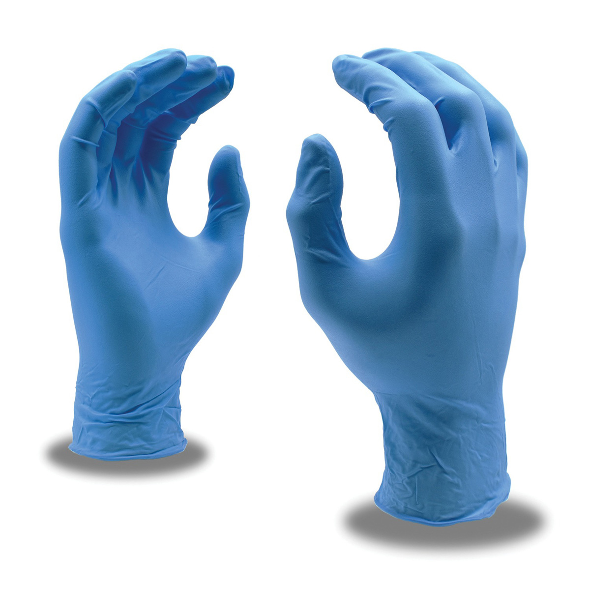 

Sysco Nitrile Food Service Gloves, Large, Blue, 100-Pack
