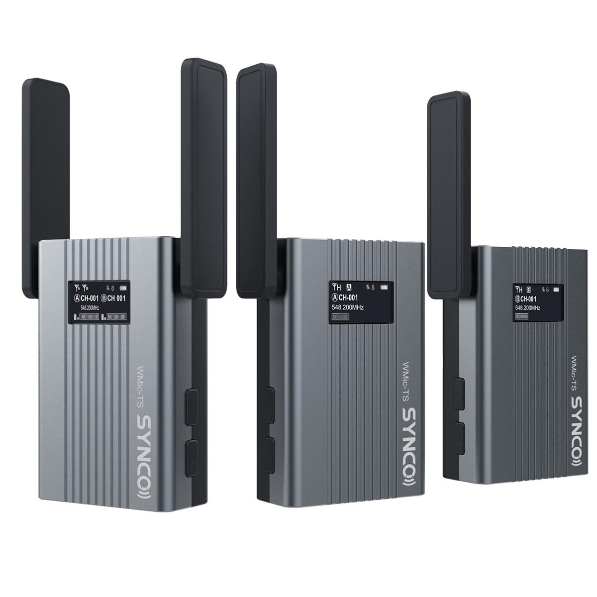 Image of Synco Audio SYNCO Wmic-TS UHF Wireless Microphone System with 2x Transmitter and 1x Receiver
