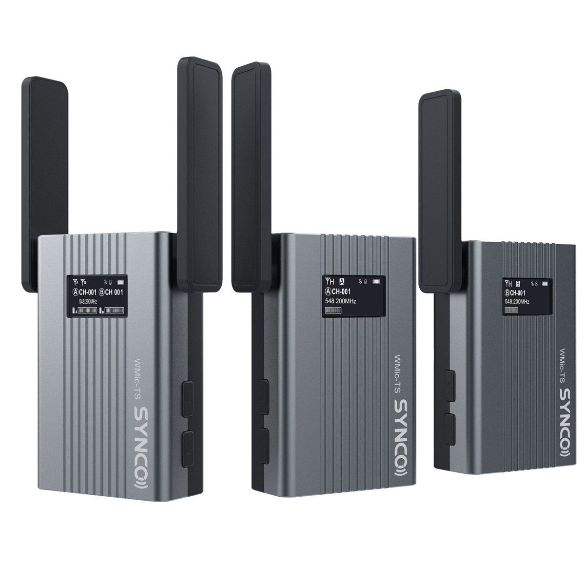 Image of Synco Audio SYNCO Wmic-TS UHF Wireless Microphone System with 2x Transmitter and 1x Receiver