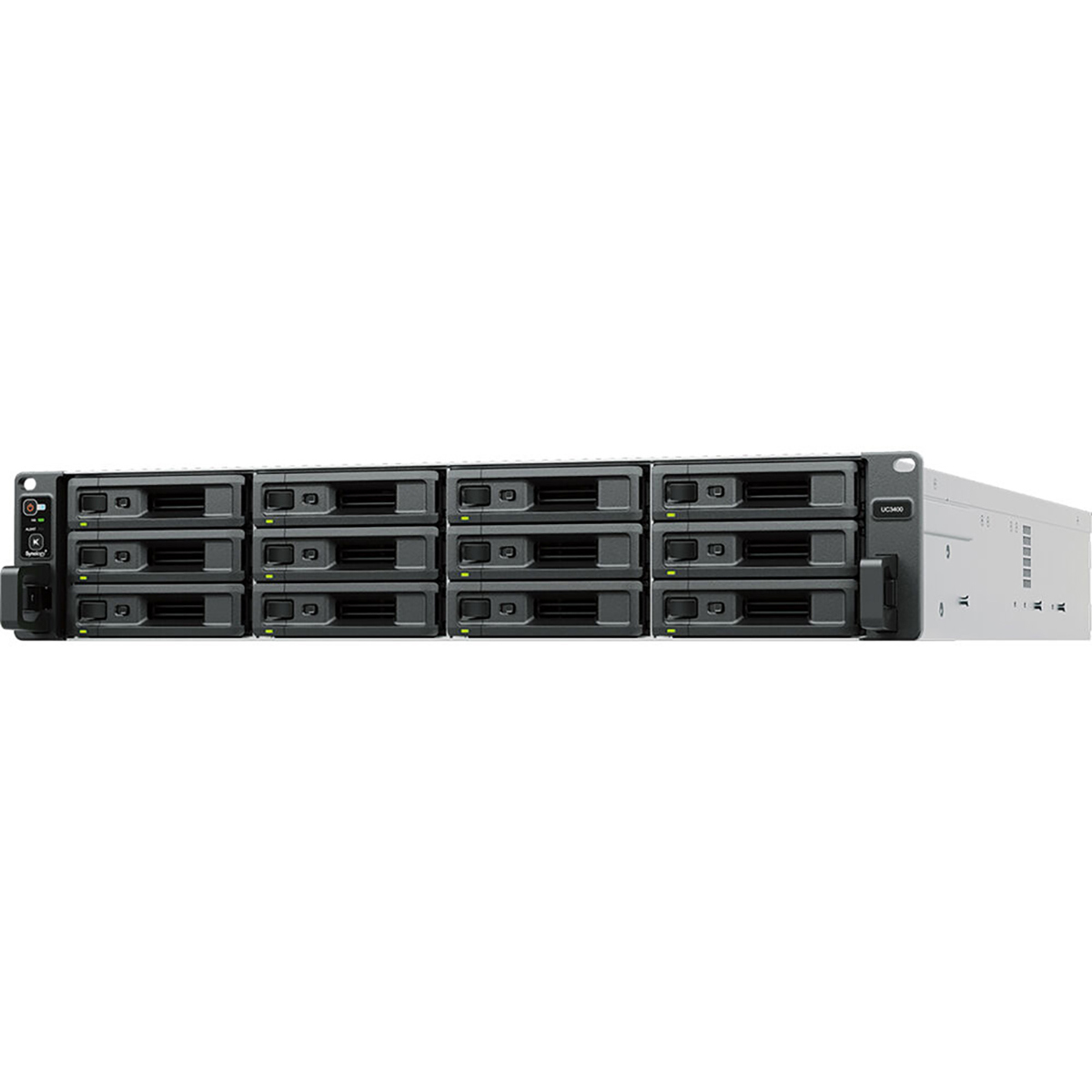 

Synology UC3400 12-Bay Dual Controller SAN Enclosure, Diskless