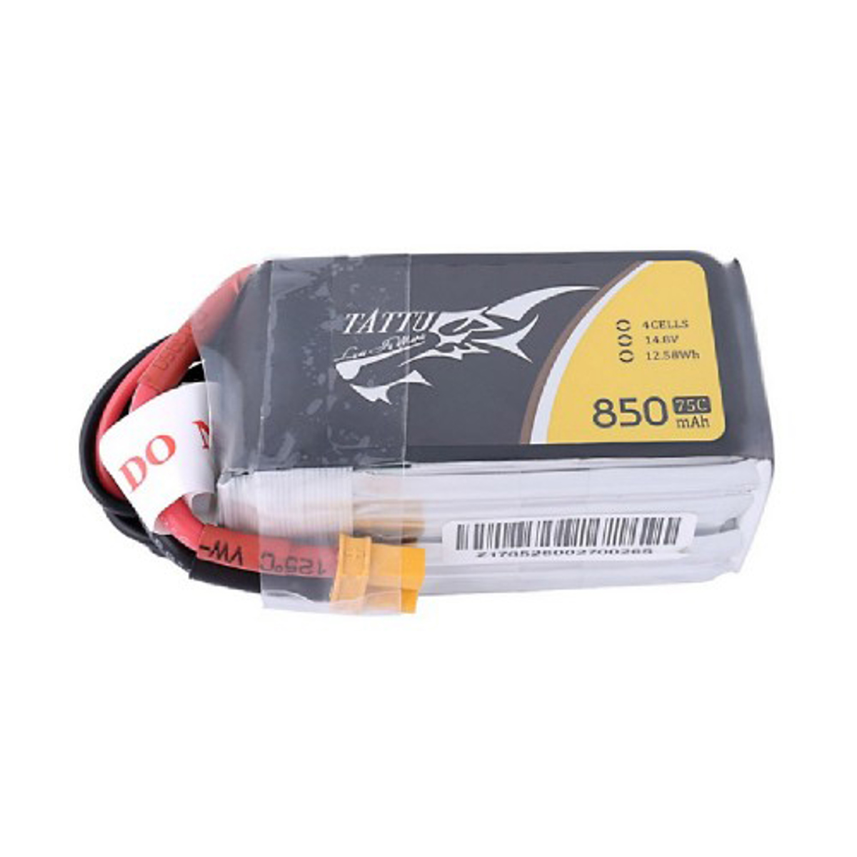 

Tattu 14.8V 850mAh 75C 4S1P Li-Po Battery Pack with XT30 Plug