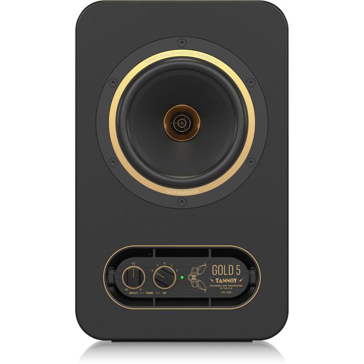 Tannoy Gold 5 Premium 200W Bi-Amplified Nearfield Studio Reference Monitor -  000-C2B02-00010