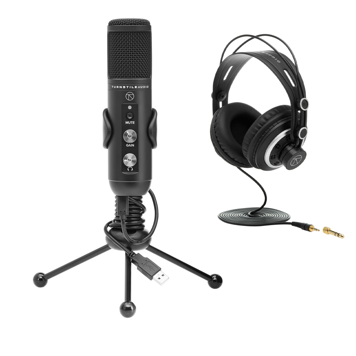 

Turnstile Audio Platform TAP400 Condenser Microphone w/ TAPH300 Headphones