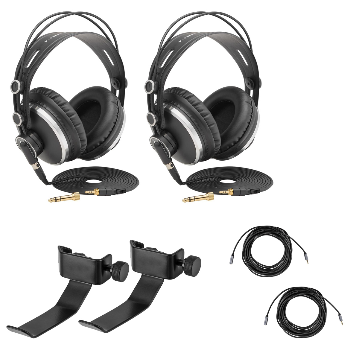 

Turnstile Audio 2 Pack TAPH500 Headphones w/ Headphone Hook & Extension Cable