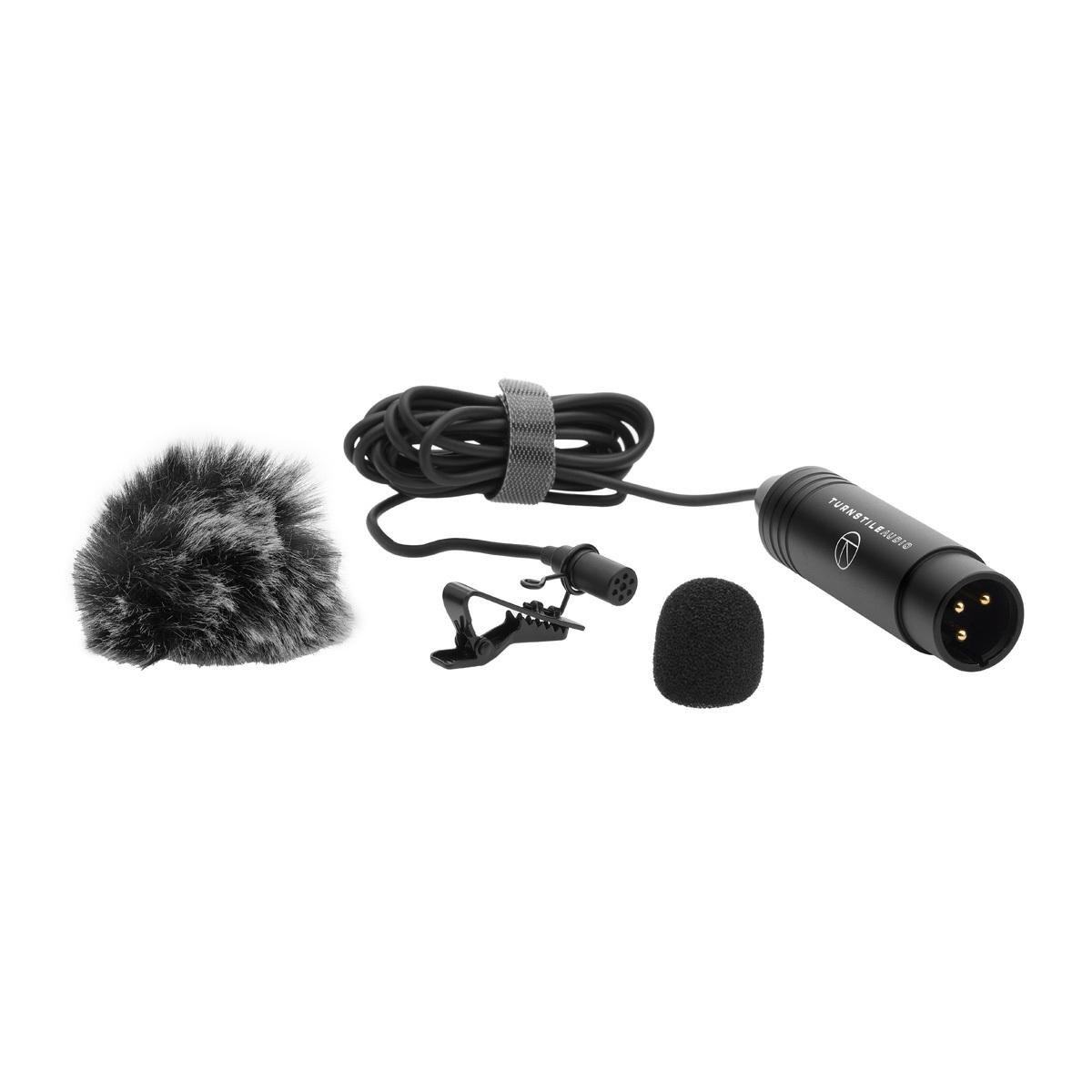 

Turnstile Audio Station TASL300 XLR Omni Electret Condenser Lavalier Microphone
