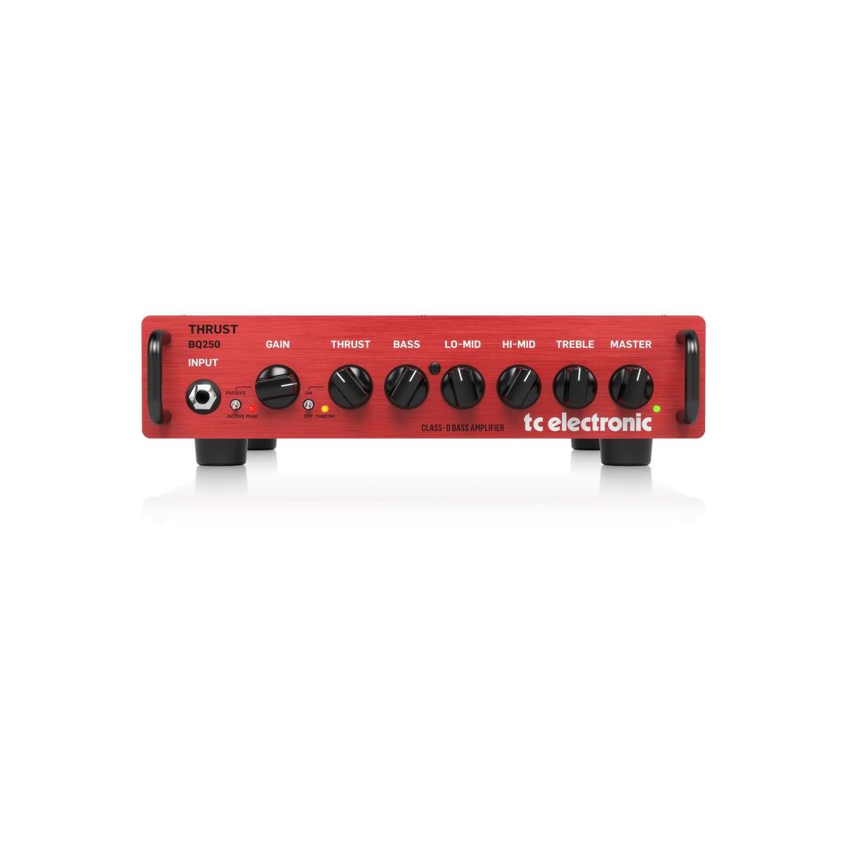 Image of TC Electronic Thrust BQ250 250W Bass Head with Mosfet Preamp &amp; Thrust Compressor