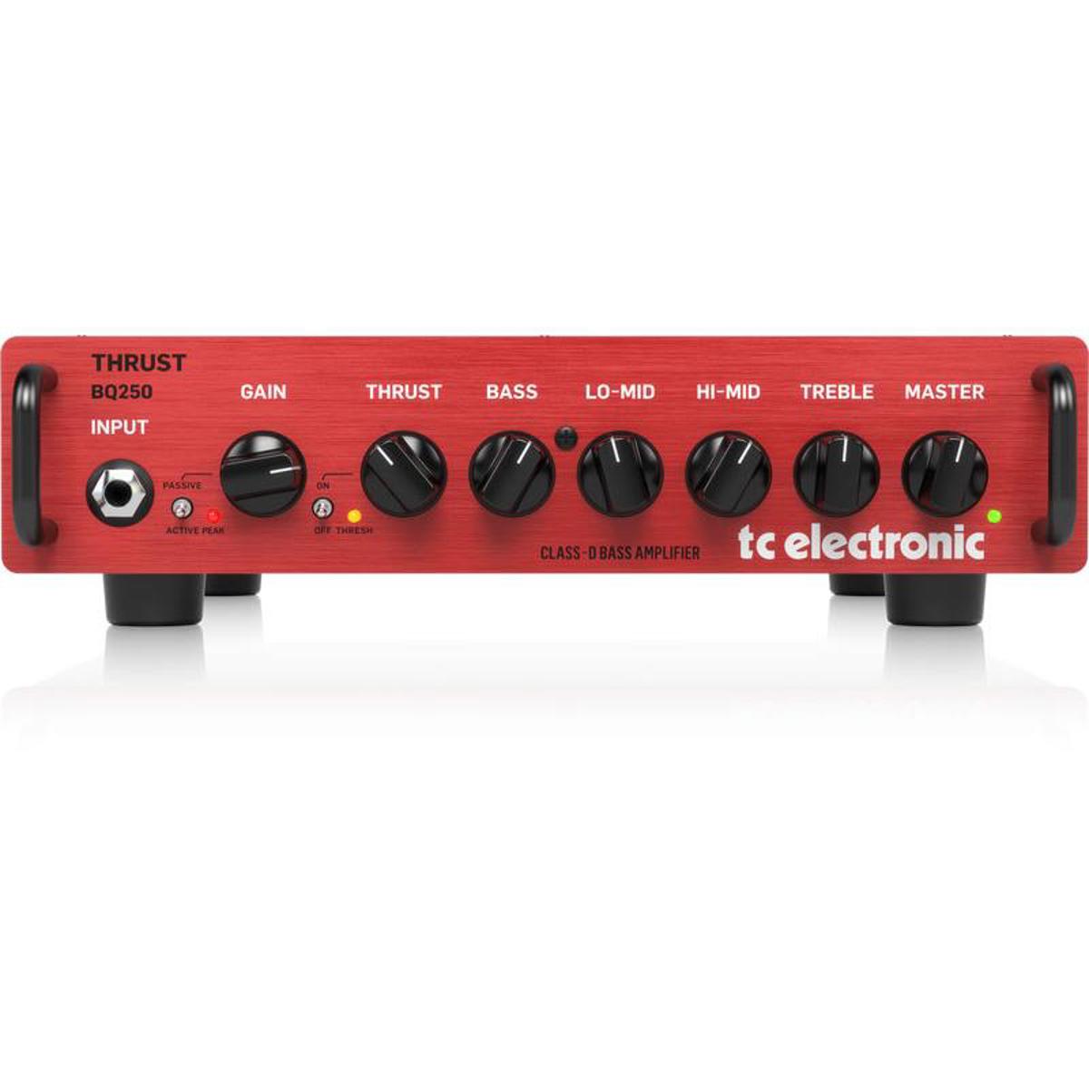 

TC Electronic Thrust BQ250 250W Bass Head with Mosfet Preamp & Thrust Compressor