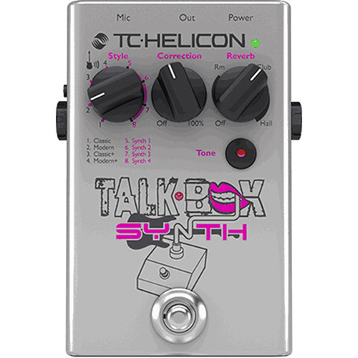 Image of TC Helicon TC Electronic Talkbox Synth Effects Pedal for Singers and Electric Guitarists