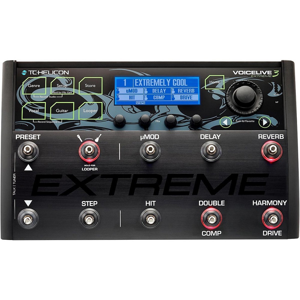 TC Helicon TC Electronic VoiceLive 3 Extreme Vocal Effect Processor -  000-DEG02-00010