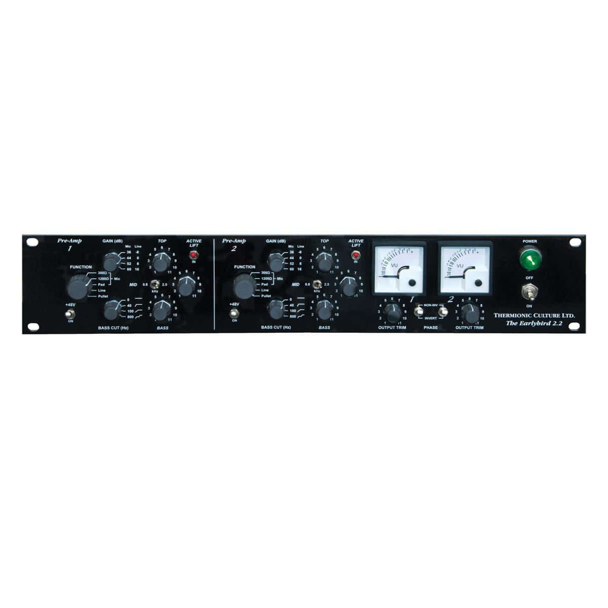 

Thermionic Culture Ltd Earlybird 2.2 2-Channel Pre-amplifier with EQ