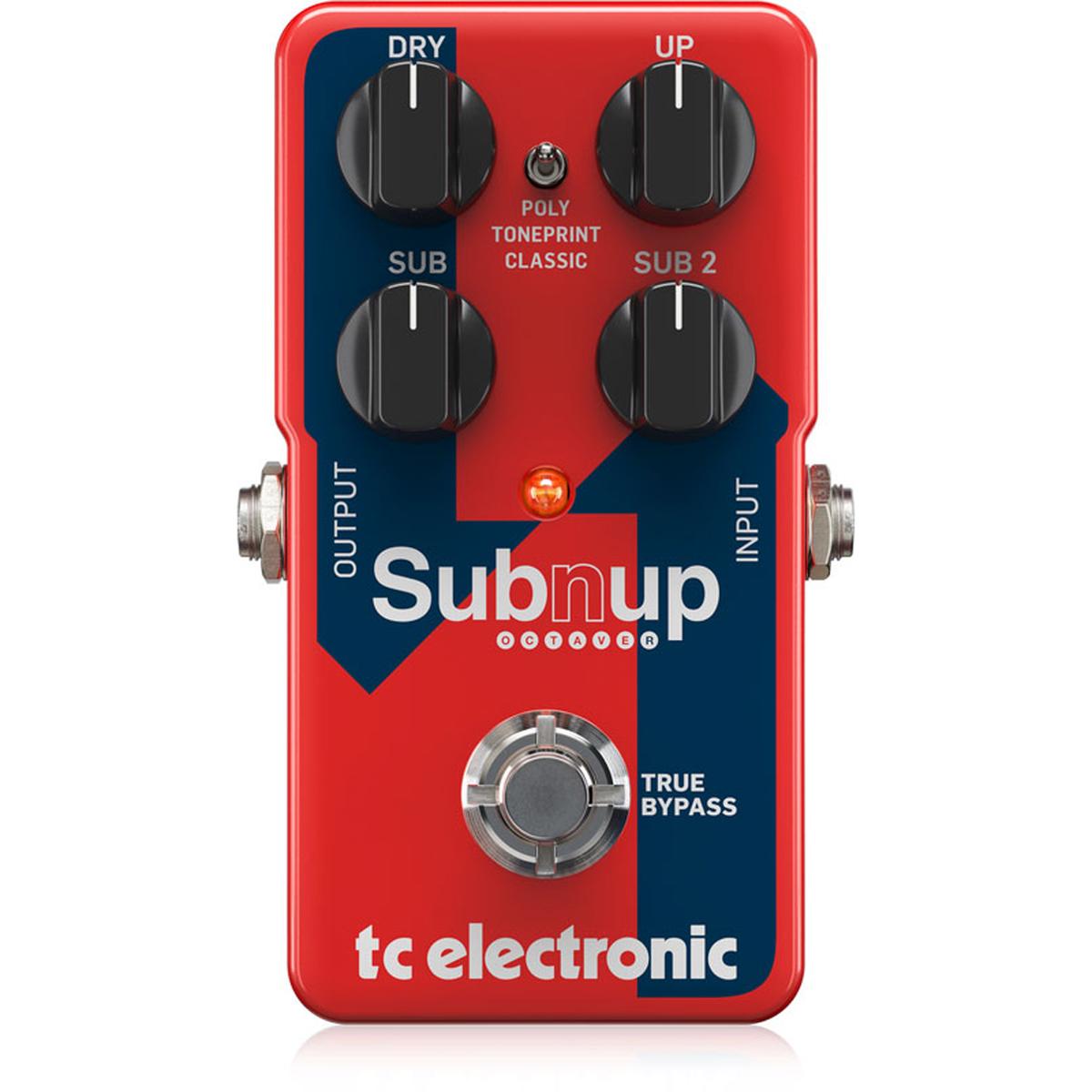 

TC Electronic SUB 'N' UP OCTAVER Polyphonic Octave Pedal with Monophonic Octaver