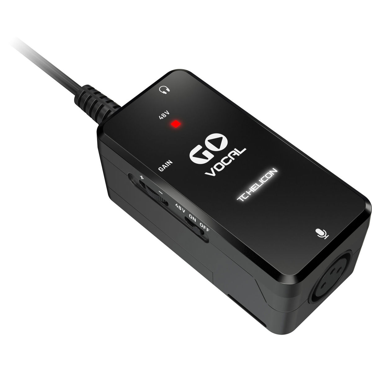 

TC Helicon TC Electronic Helicon GO VOCAL High-Quality Microphone Preamp for Mobile Devices