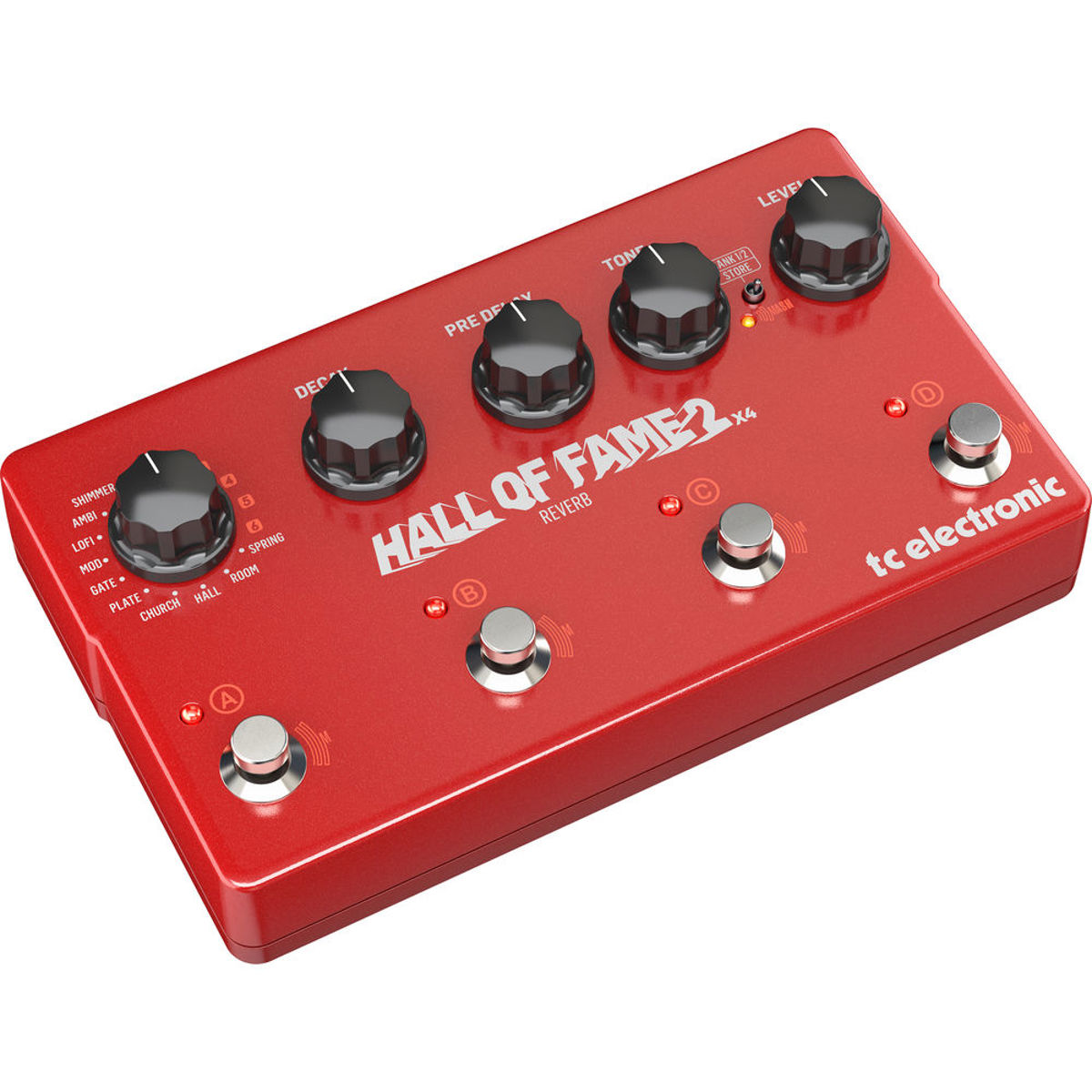 

TC Electronic Helicon Hall of Fame 2x4 Reverb Effects Pedal