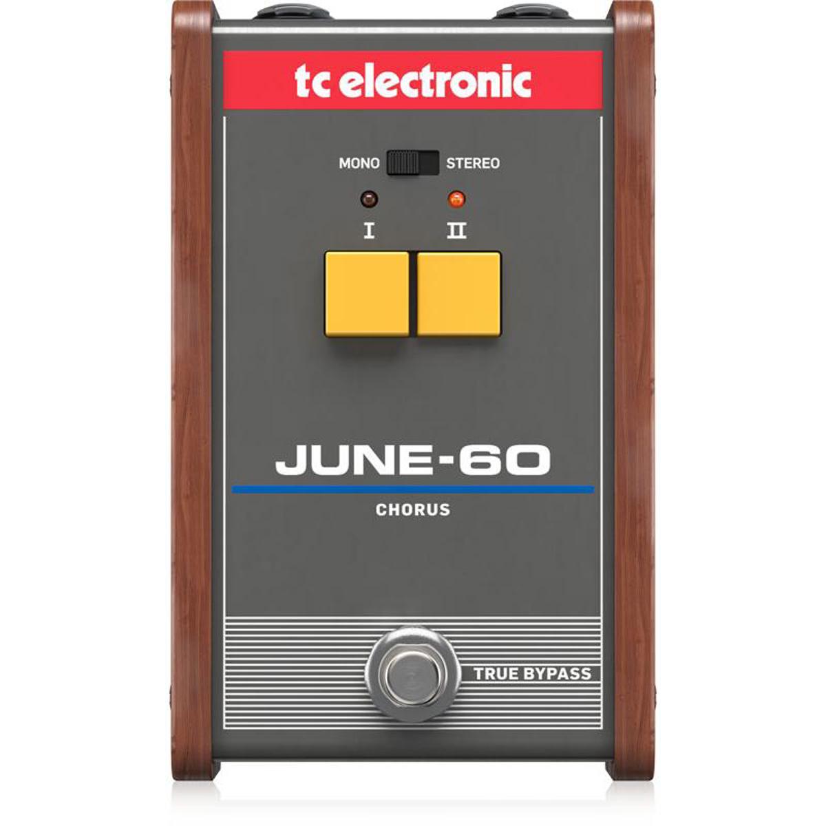 

TC Electronic June-60 Synthesizer Chorus with 2-Button Interface and BBD