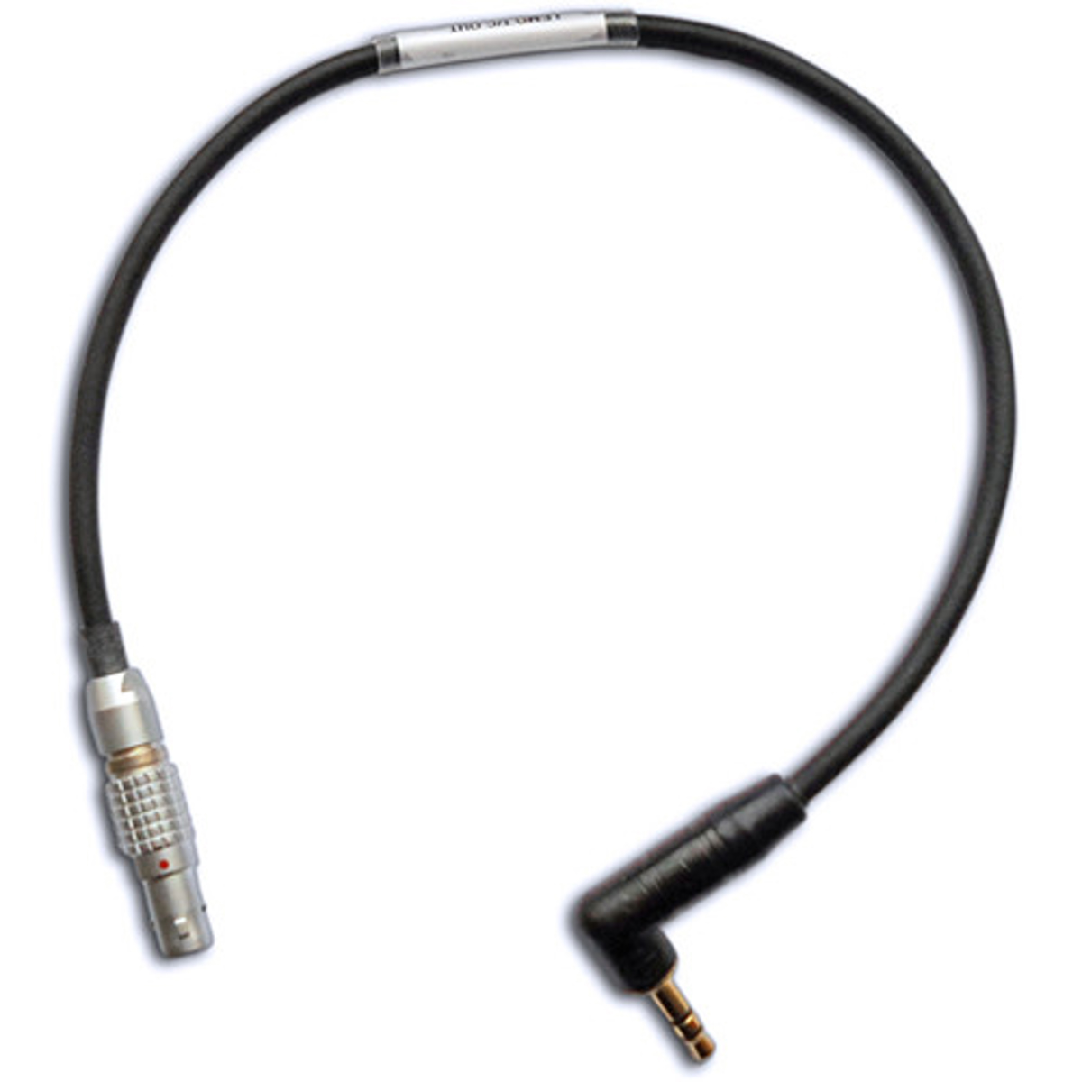 

TimeCode Systems LEMO 5-Pin to 90 Degree 3.5mm Mini Jack Cable for DSLR Camera