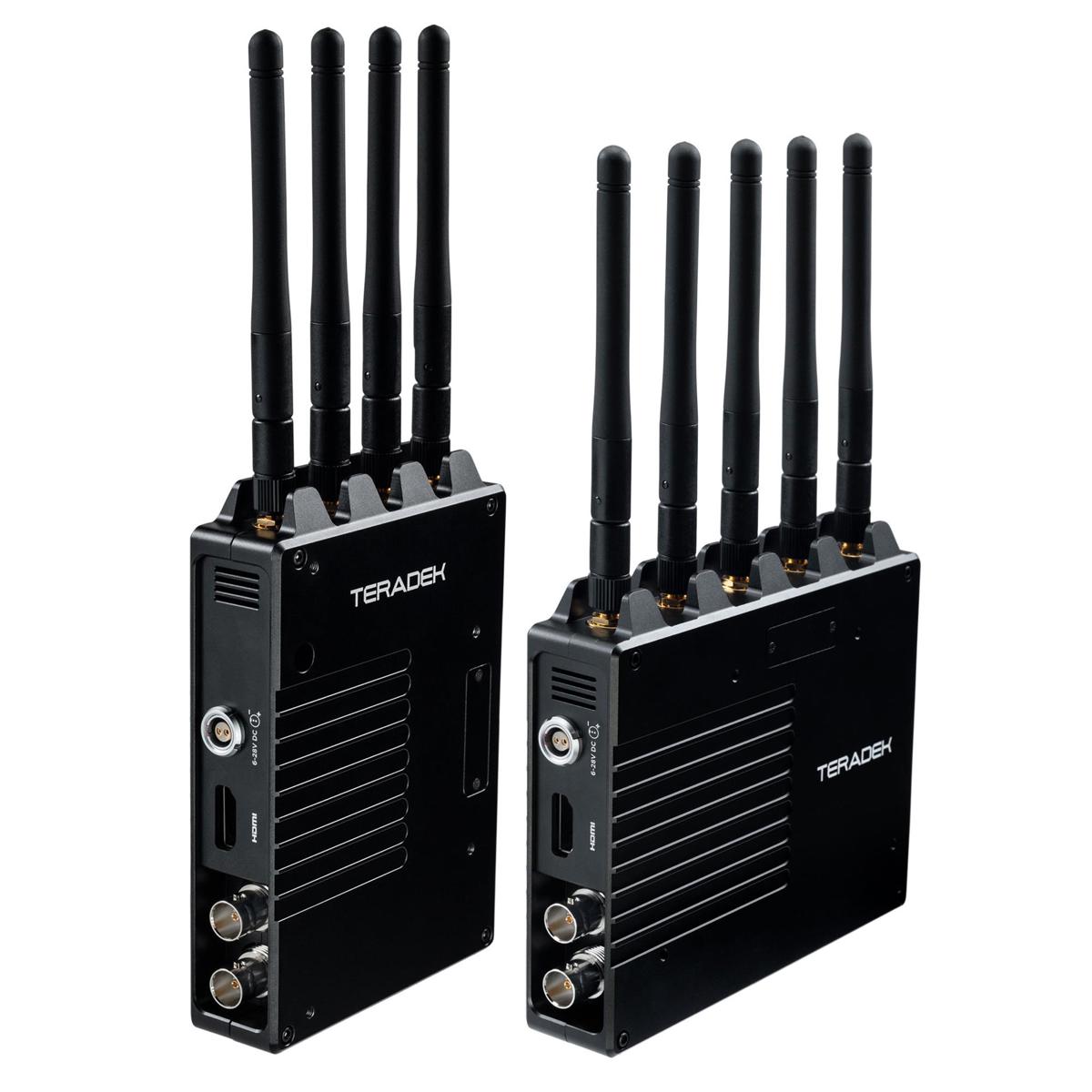 

Teradek Bolt 4K 750 12G-SDI/HDMI Wireless TX & RX Deluxe Kit, 750' Range,V-Mount