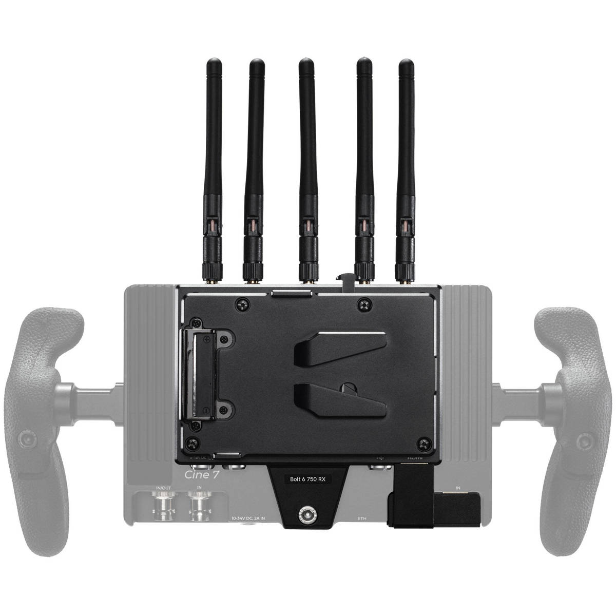 

Teradek Bolt 6 750 Receiver Monitor Module for SmallHD Smart 7, V-Mount, 750'