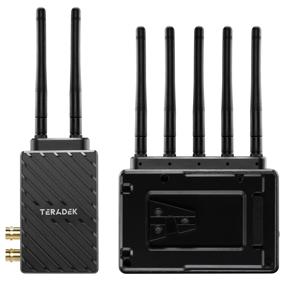 

Teradek Bolt 6 LT 3G-SDI/HDMI Wireless Tx & Rx Deluxe Kit, V-Mount, 1500' Range