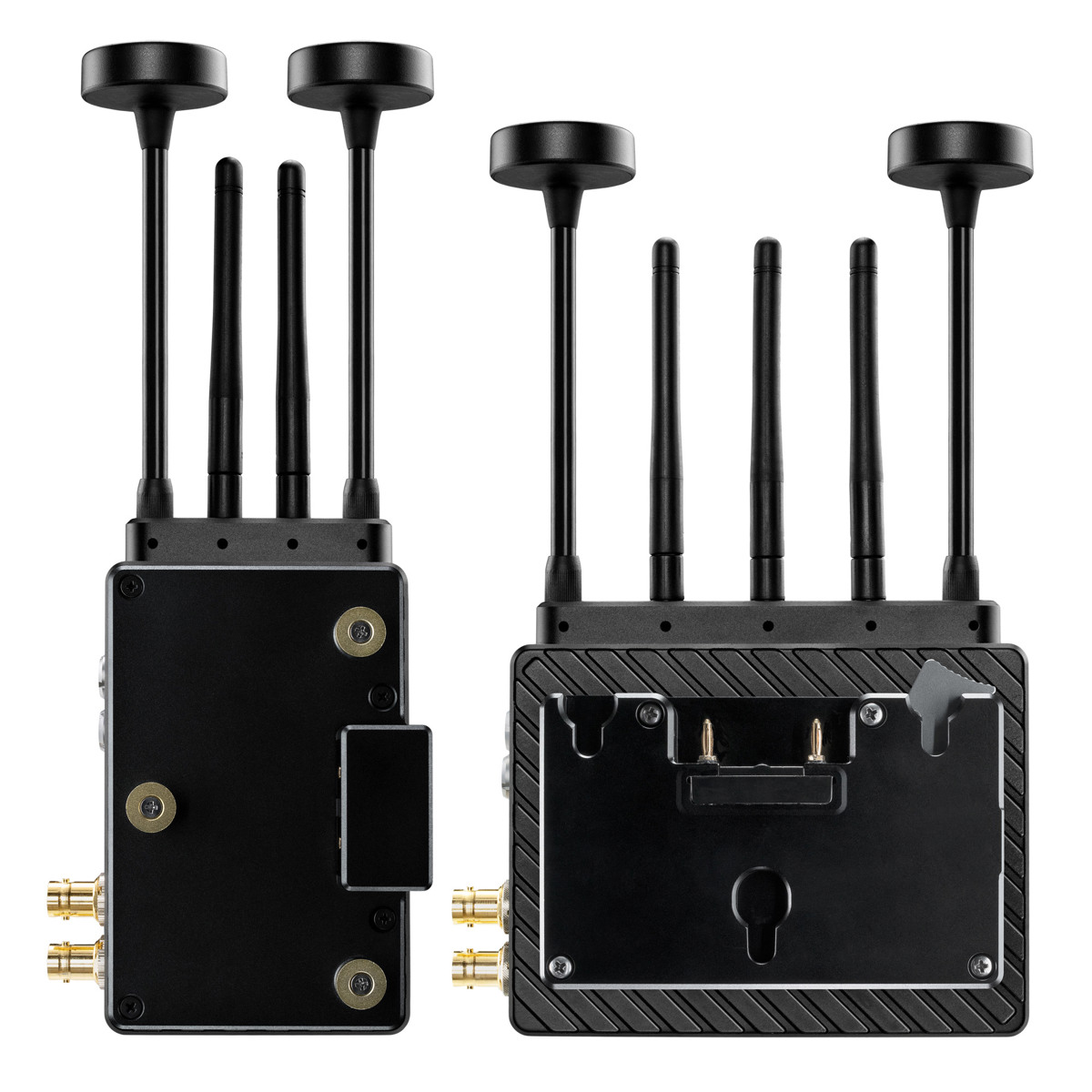 

Teradek Bolt 6 XT MAX 12G-SDI/HDMI Wireless Tx & Rx Deluxe Kit, Gold Mount,5000'