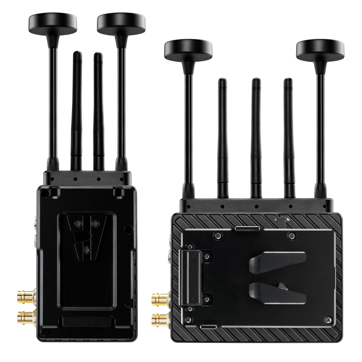 

Teradek Bolt 6 XT MAX 12G-SDI/HDMI Wireless Tx & Rx Deluxe Kit, V-Mount, 5000'