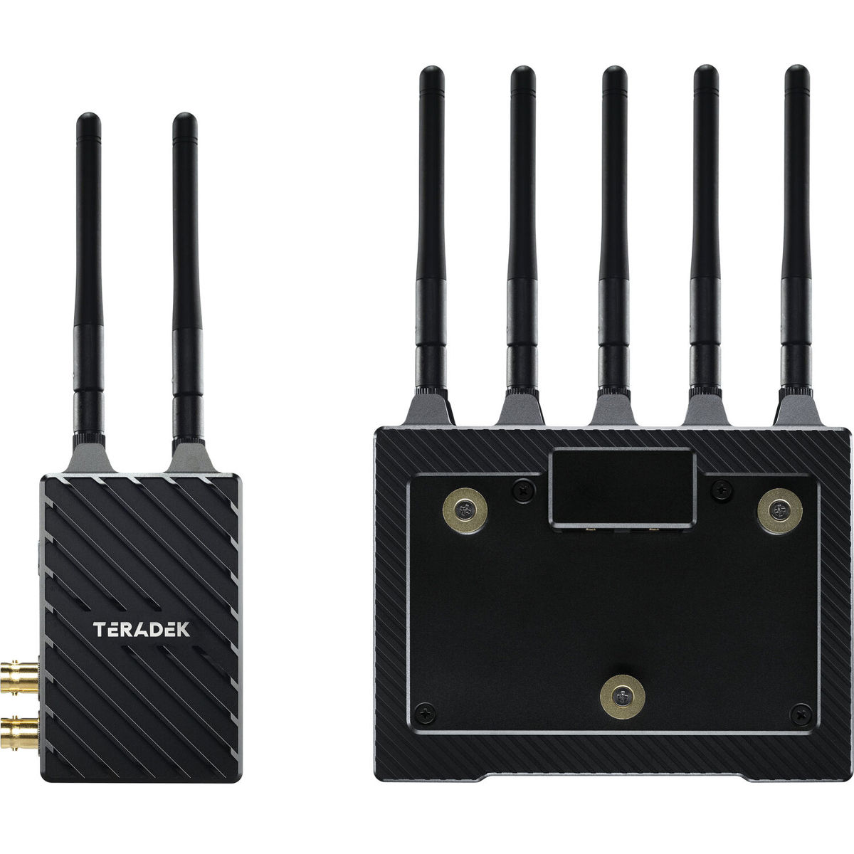 

Teradek Bolt 4K LT 3G-SDI TX and 12G-SDI RX Deluxe Kit, 1500' Range, Gold Mount