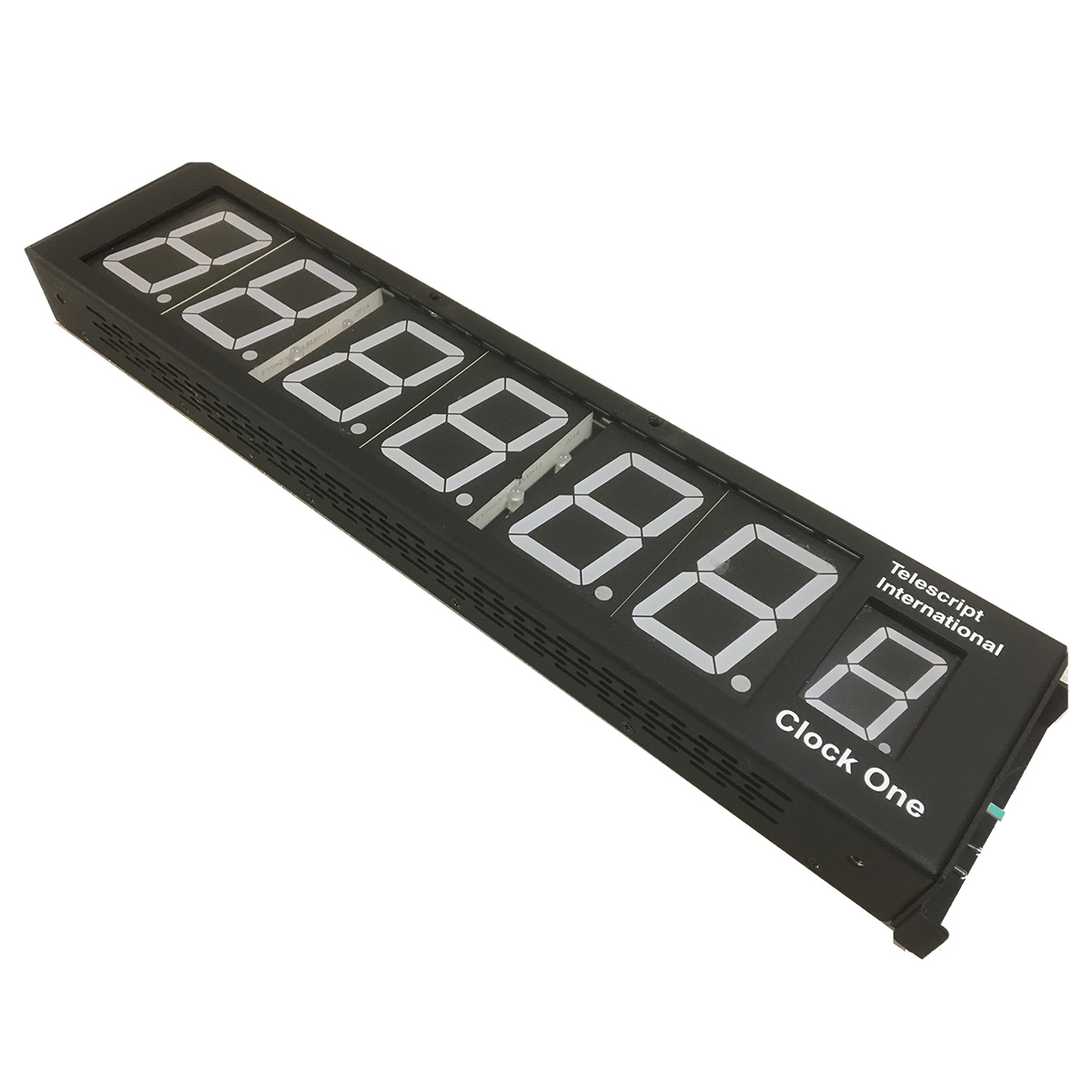 

Telescript Clock One Dual-Color Timecode Display