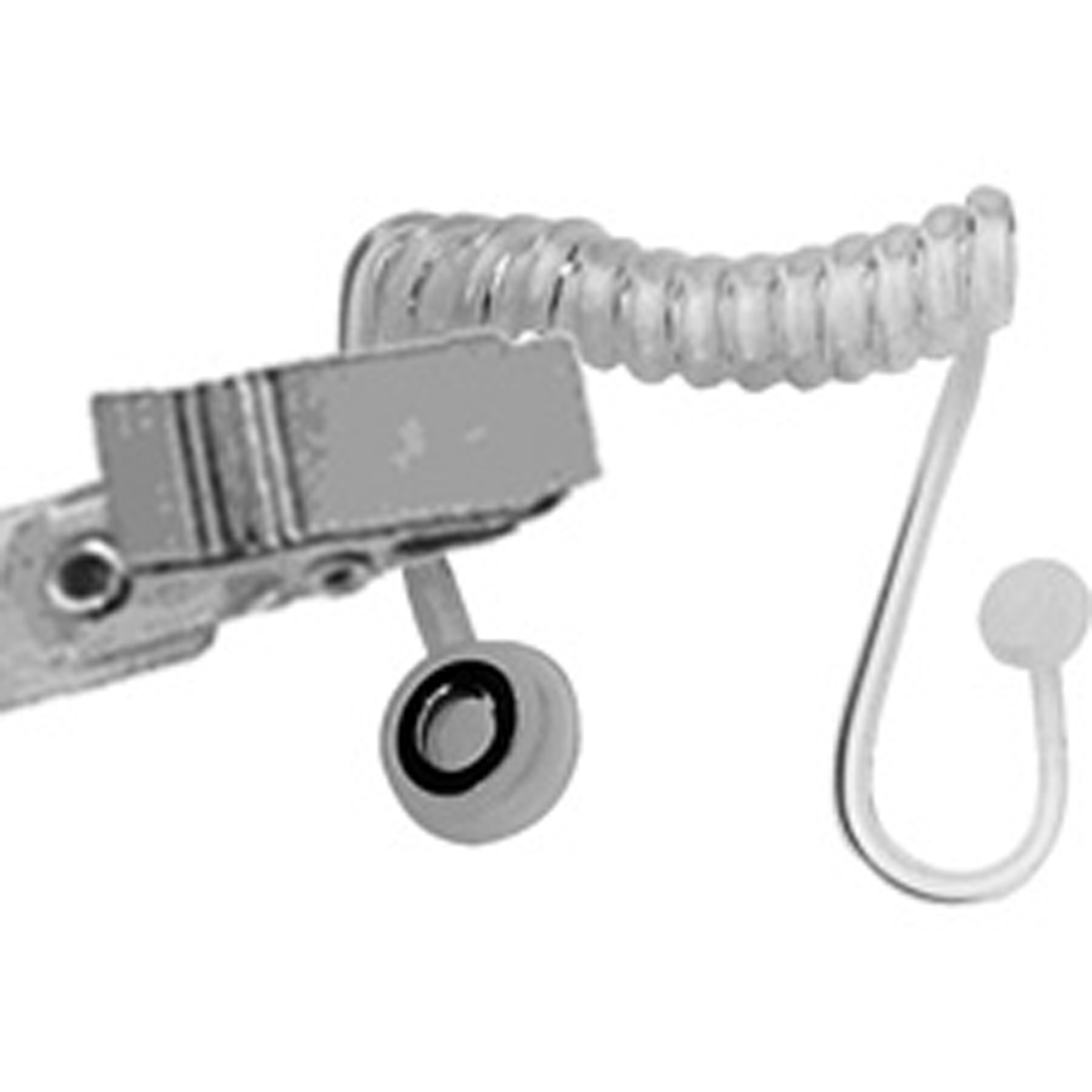 

Telex ET-2 Coiled Acoustic Eartube with Clothing Clip for Earmold/Eartip