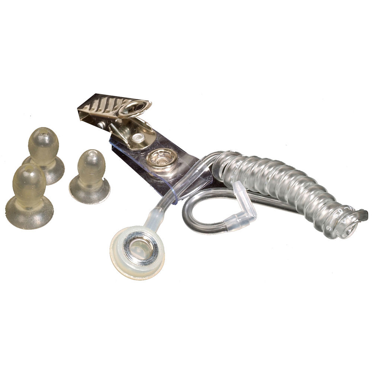 

Telex ET-4 Coiled Acoustic Eartube with Clothing Clip for Earcones
