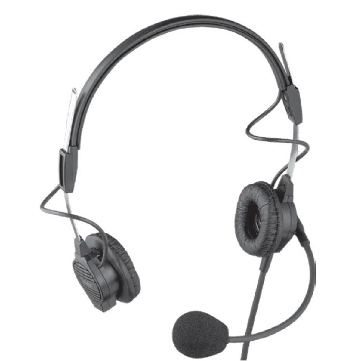 

Telex PH-44R Dual-Sided Intercom RTS Headset with 6' Cable & A4M Connector