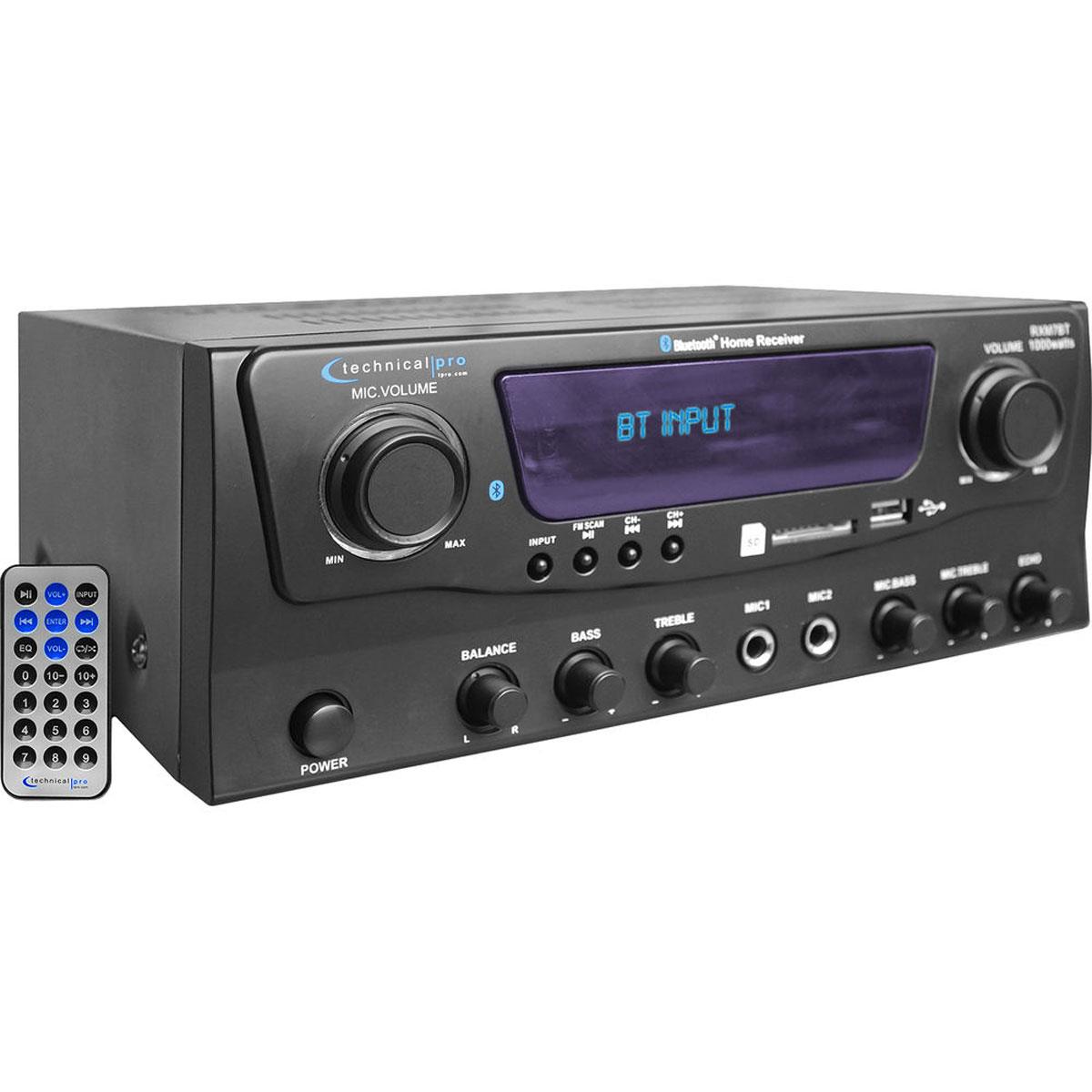 Image of Technical Pro RXM7BT Bluetooth Stereo Audio Receiver