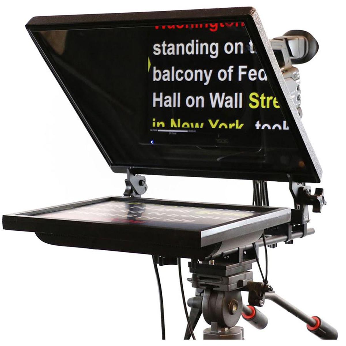 

Telmax T2 17" Teleprompter with 14"x16" Mirror Based on Triton Sled System