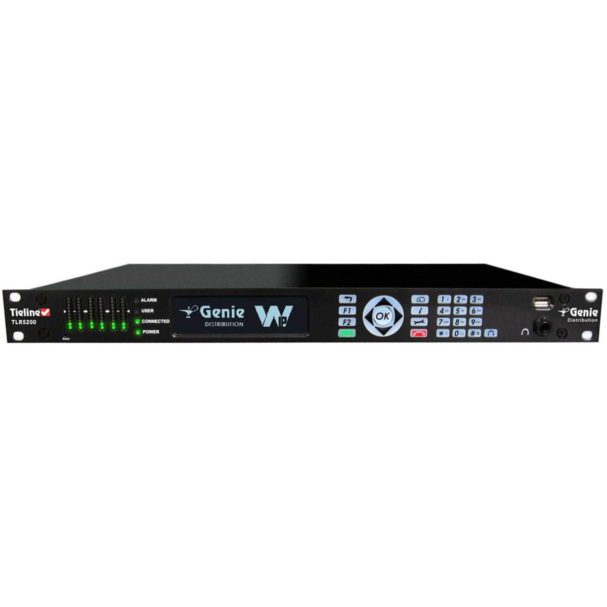 

Tieline Genie Distribution with WheatNet-IP Audio Codec