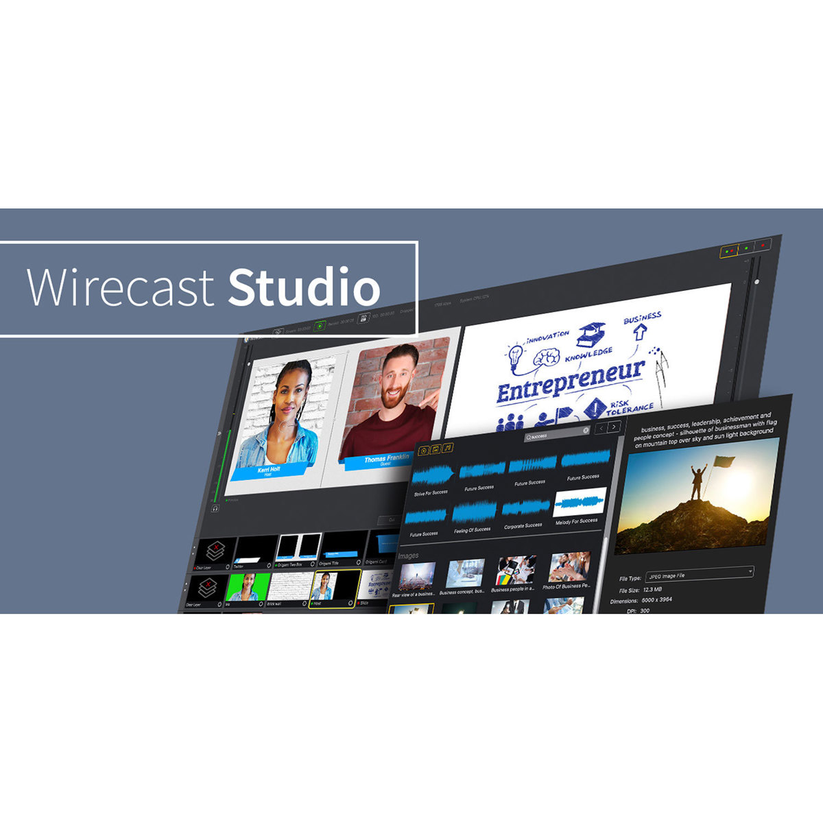 

Telestream Wirecast Studio Upgrade for Mac, Upgrade from Wirecast One, Download