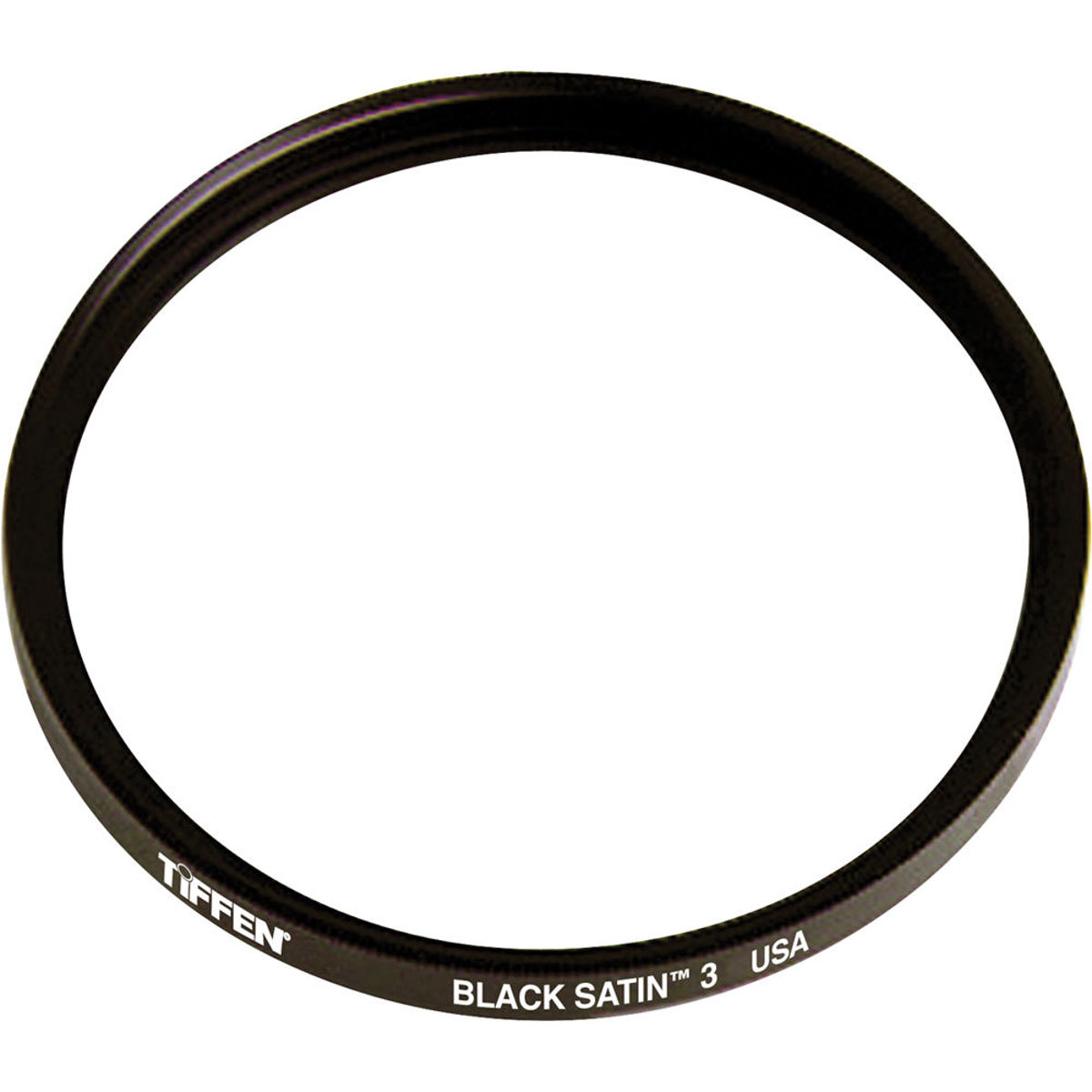 

Tiffen 4.5" Black Satin, Density 3 Water White Glass Filter