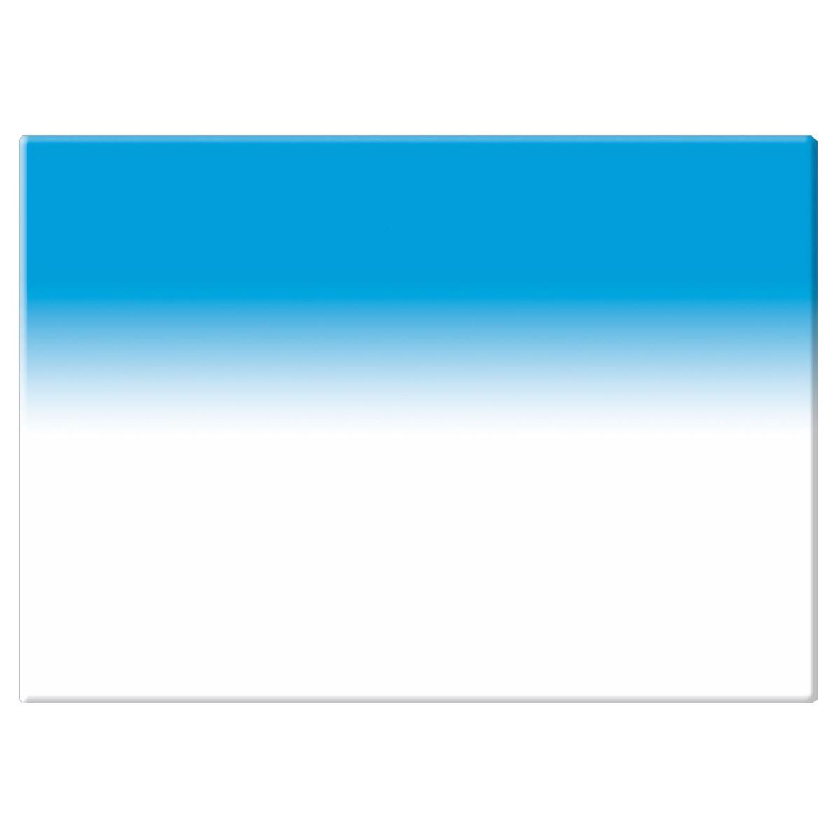 

Tiffen 4x5.65" Cyan 5 Soft-Edge Graduated Filter - Horizontal Orientation