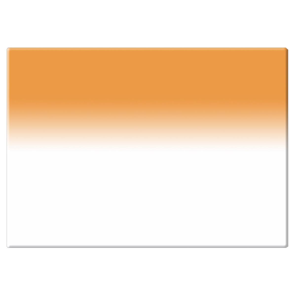 

Tiffen 4x5.65" Tangerine 3 Soft-Edge Graduated Filter - Horizontal Orientation