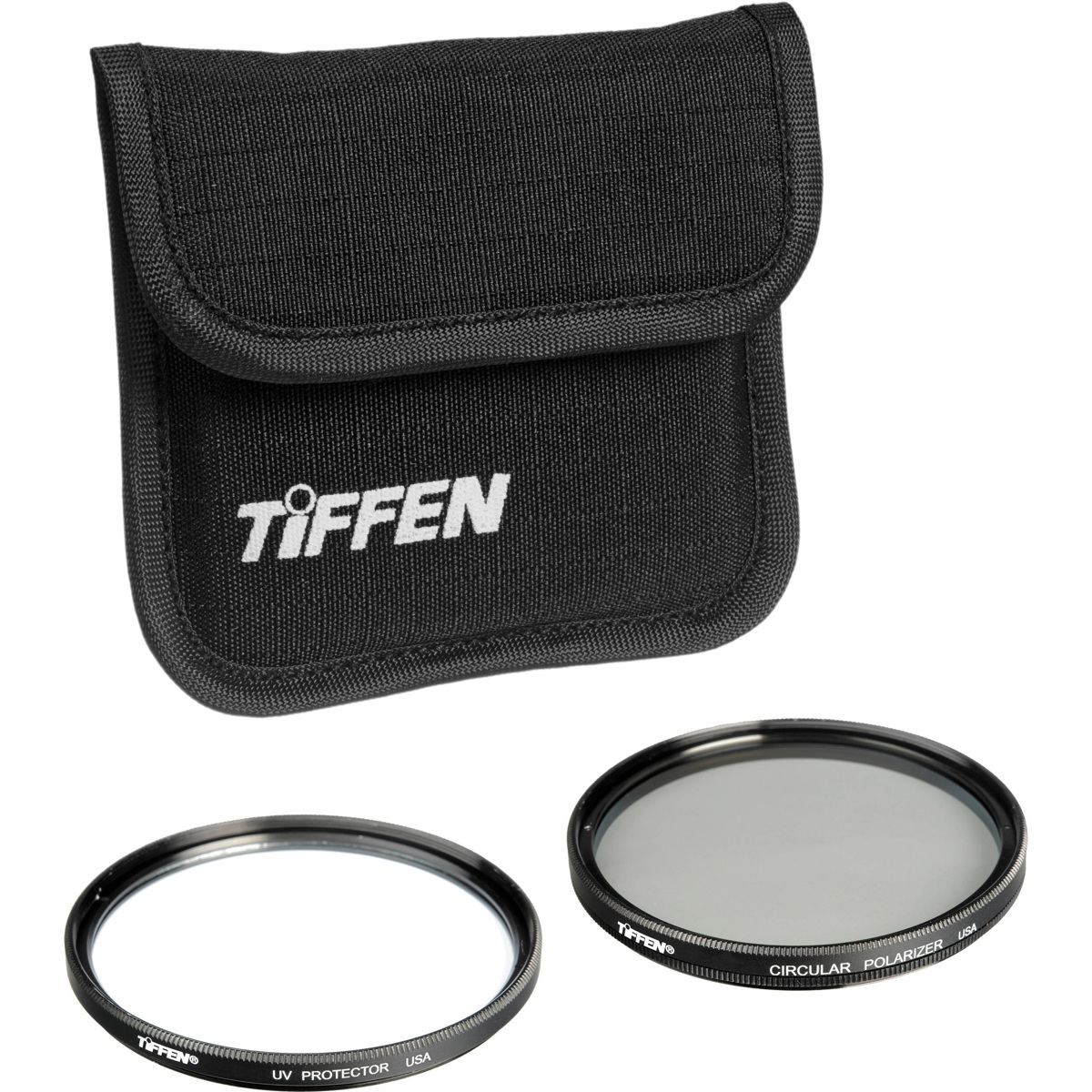 

Tiffen Photo Twin Pack Filter Kit (UV and Circular Polarizer) 58mm