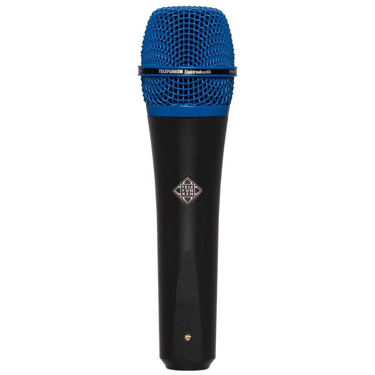 

Telefunken M80 Handheld Supercardioid Dynamic Vocal Microphone, Black & Blue