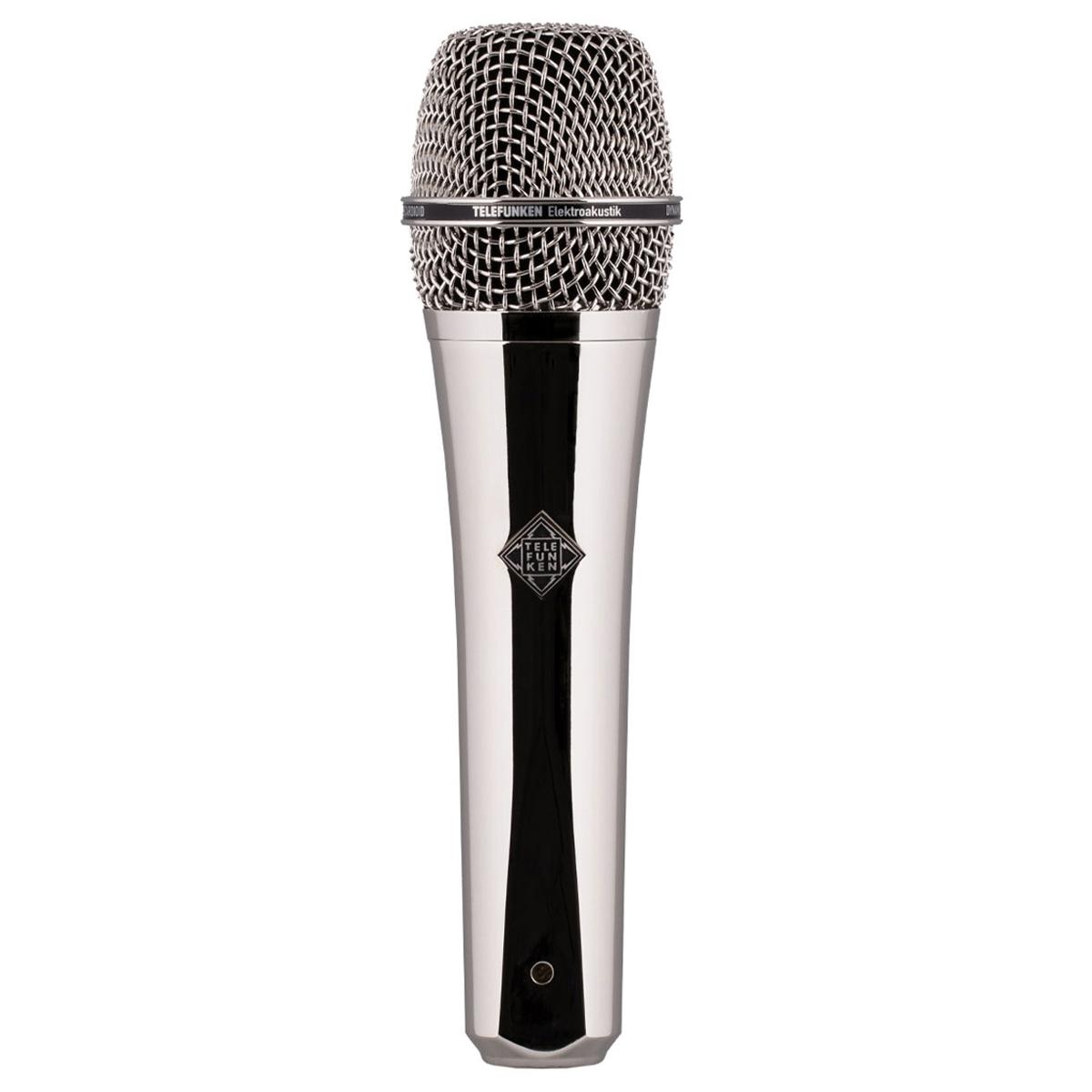 

Telefunken M80 Super-Cardioid Custom Dynamic Handheld Microphone, Chrome