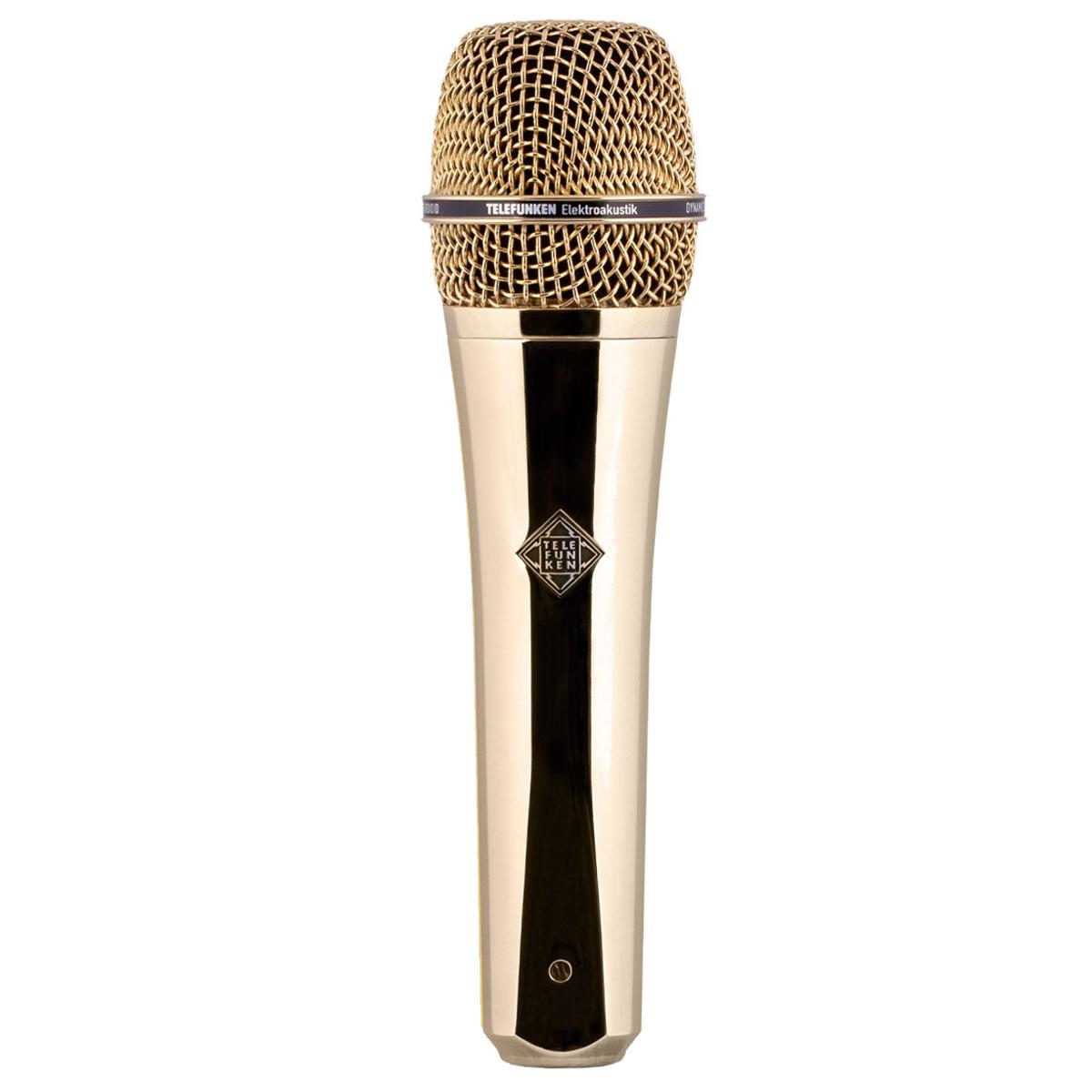 

Telefunken M80 Super-Cardioid Custom Dynamic Handheld Microphone, Gold