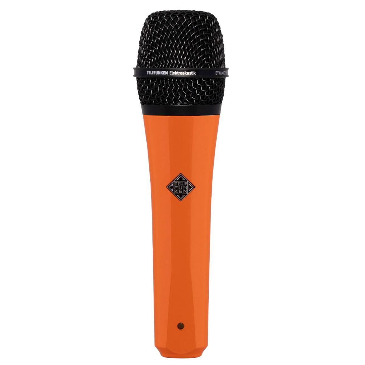 

Telefunken M80 Handheld Supercardioid Dynamic Vocal Microphone, Orange & Black