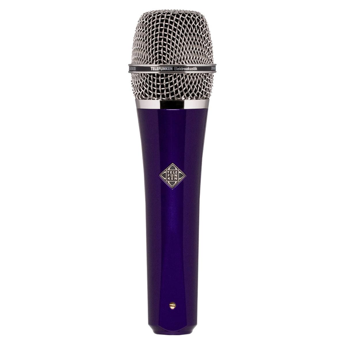 

Telefunken M80 Handheld Supercardioid Dynamic Vocal Microphone, Purple & Chrome