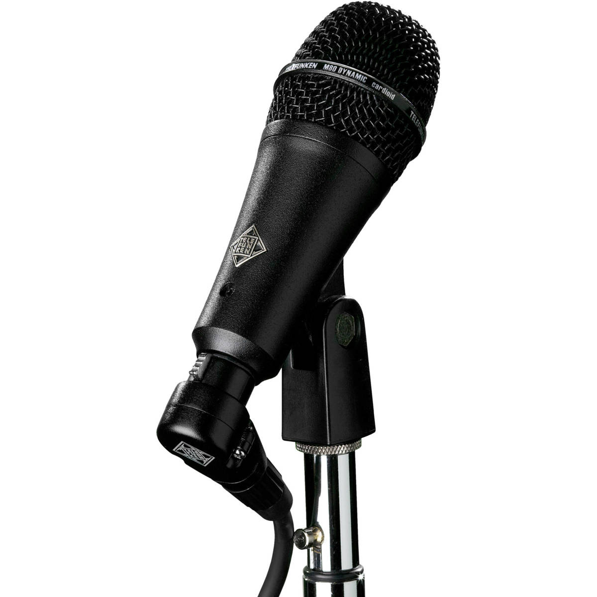 

Telefunken M80-SH Super-Cardioid Dynamic Microphone for Snare Drum, Black