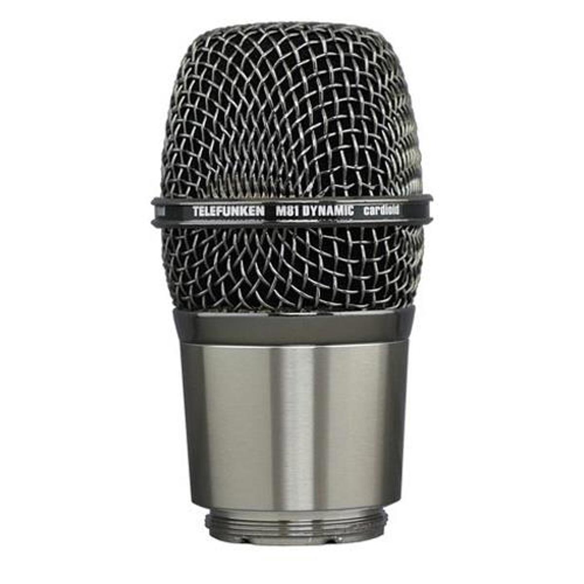 

Telefunken M81-WH Nickel Dynamic Microphone Wireless Capsule
